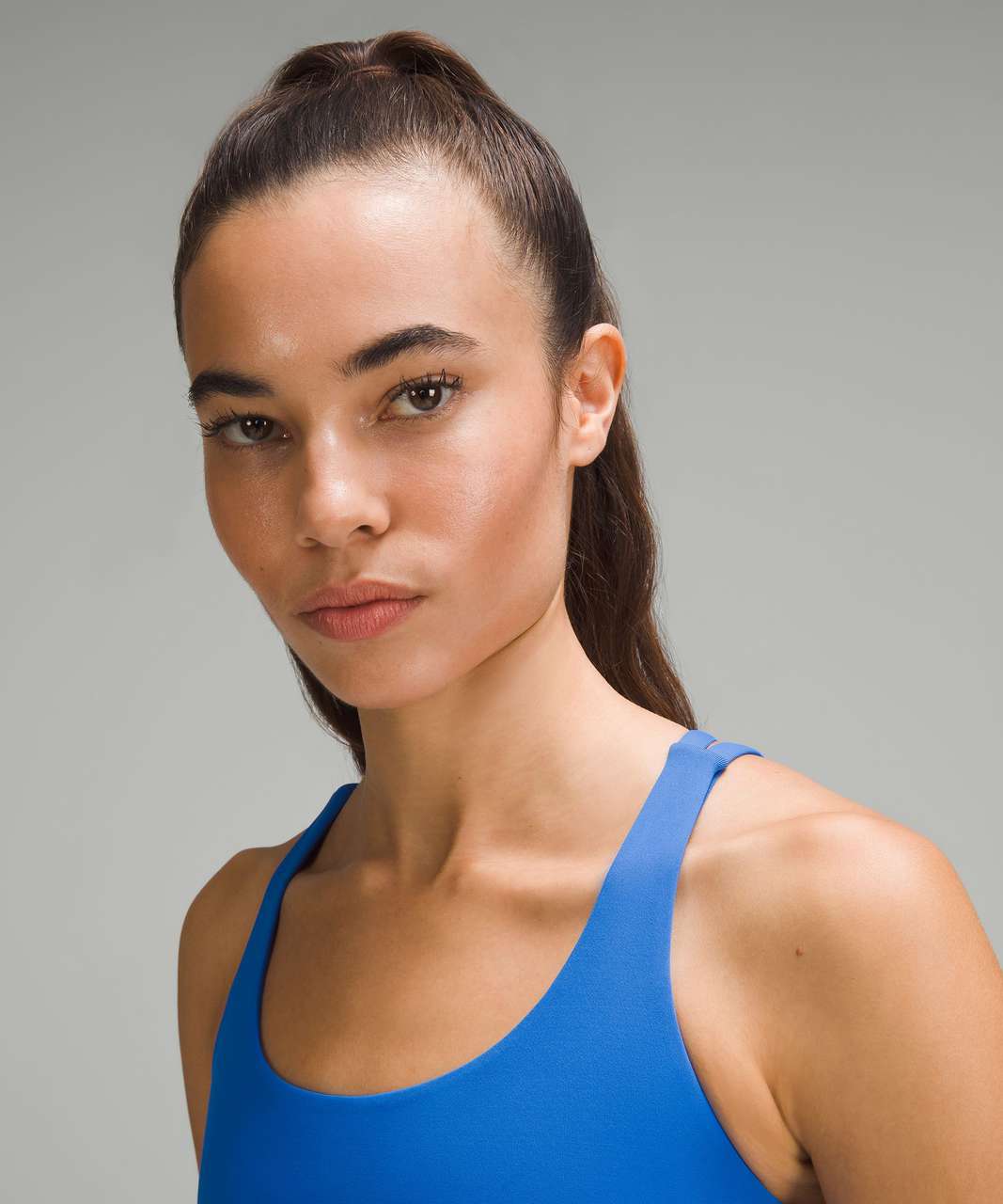 Lululemon Energy Longline Bra *Medium Support, B–D Cups - Blazer Blue Tone