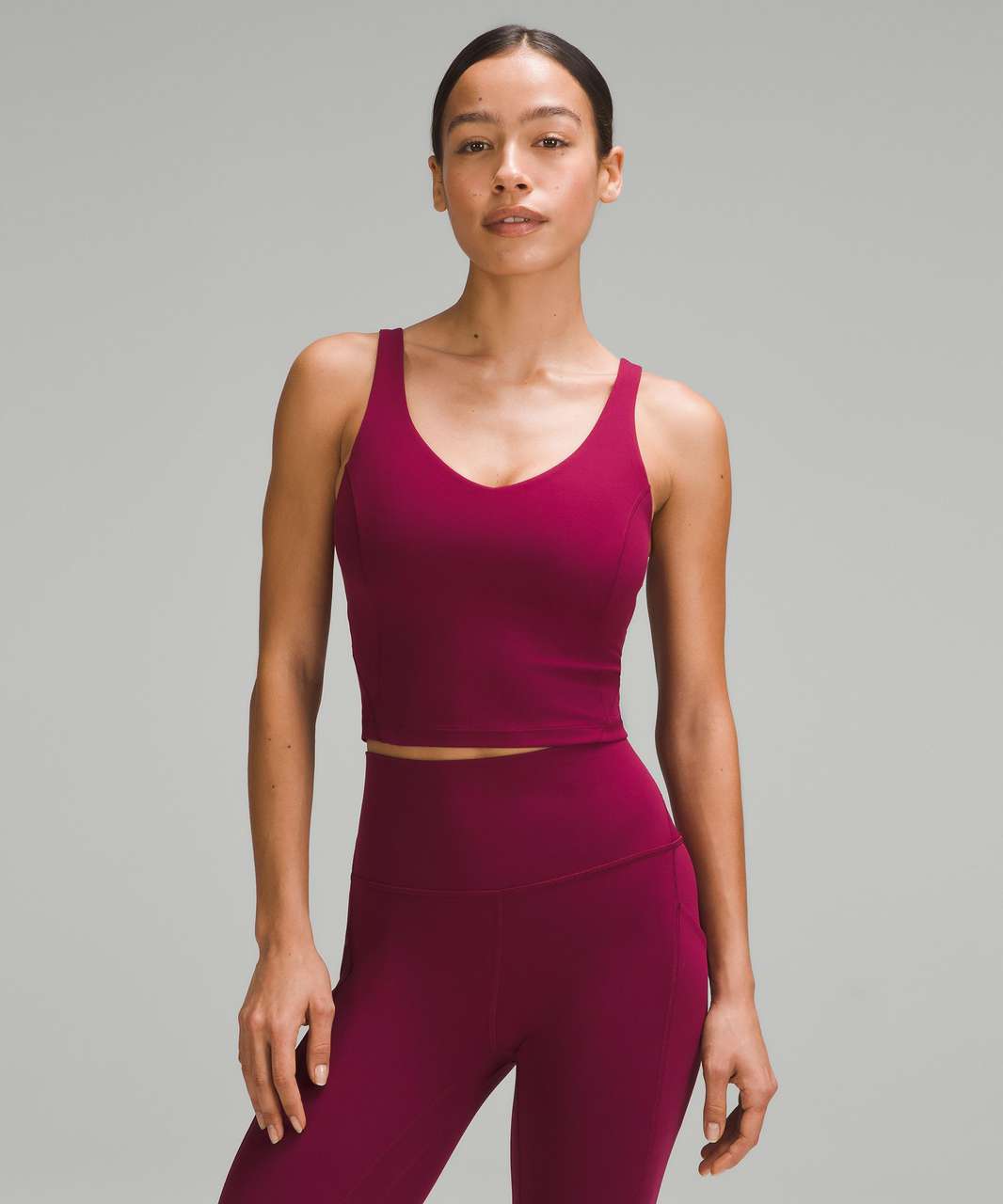 Lululemon Align Tank Top *Light Support, C/D Cup - Dramatic Magenta - lulu  fanatics