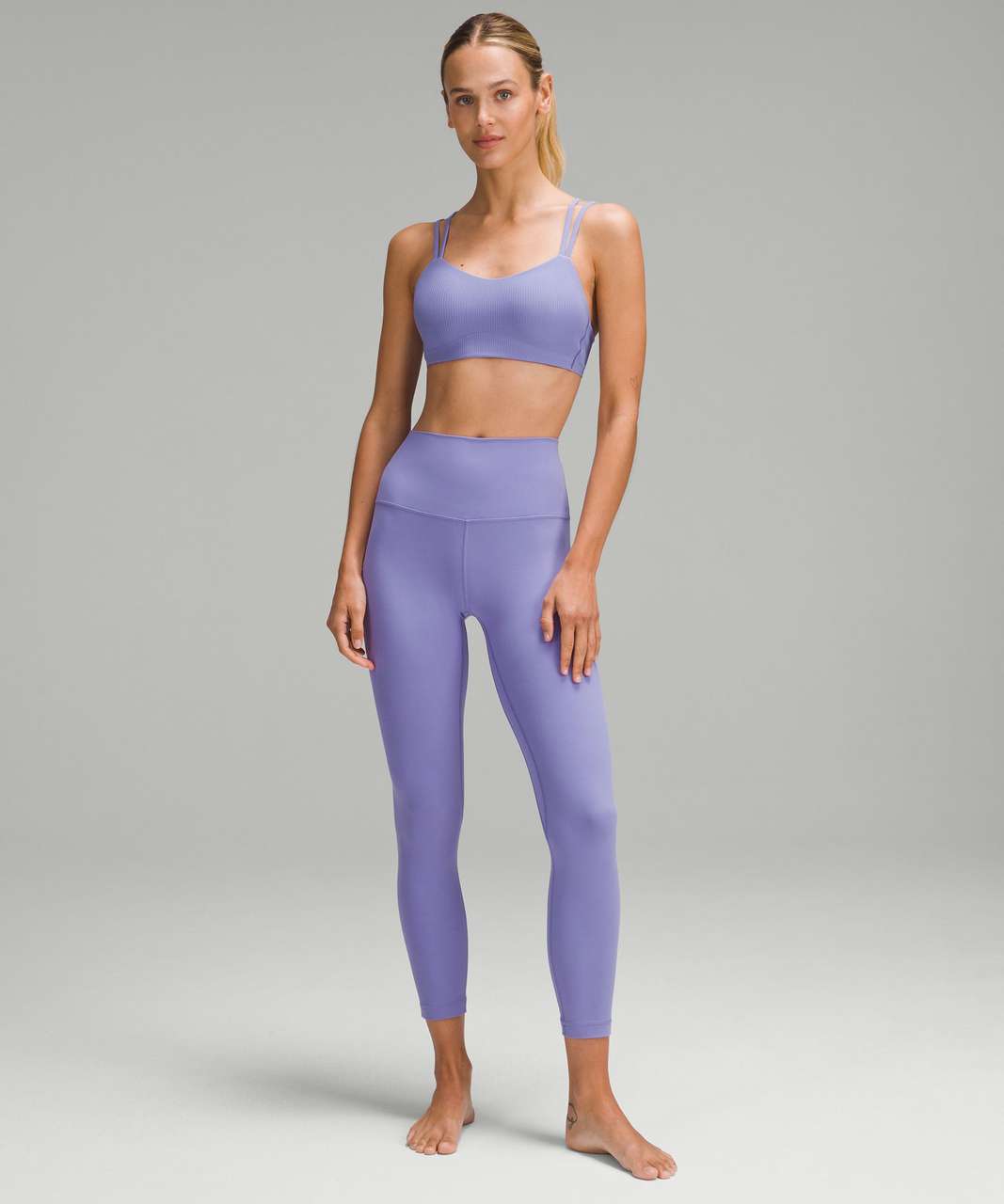 Lululemon Like a Cloud Ribbed Bra *Light Support, B/C Cup - Dark Lavender