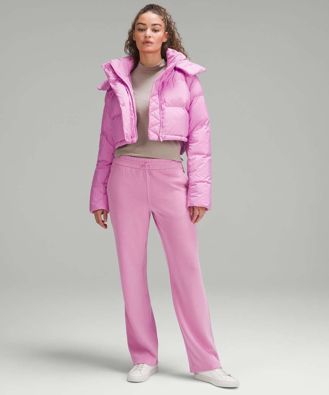 Lululemon Wunder Puff Jacket - Pink Lychee - lulu fanatics