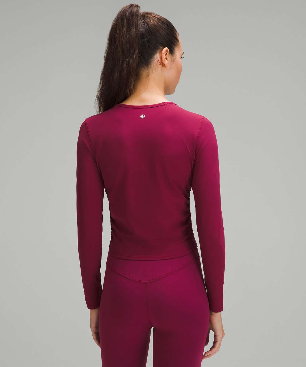 Lululemon All It Takes Nulu Long-Sleeve Shirt - Deep Luxe