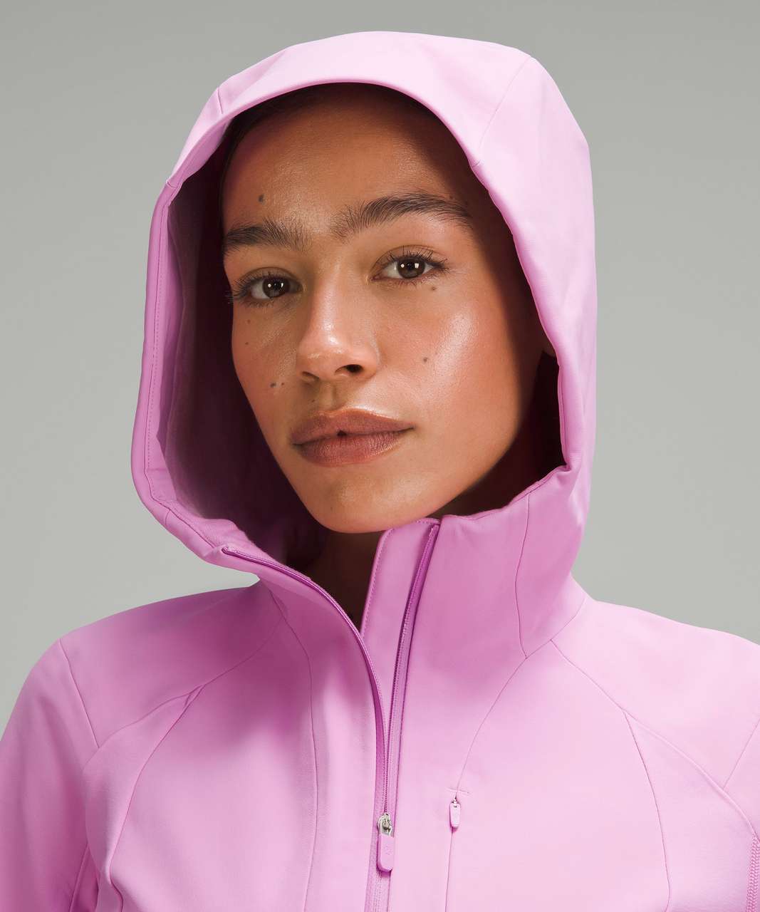 Lululemon Cross Chill Jacket Repelshell In Pink Lychee