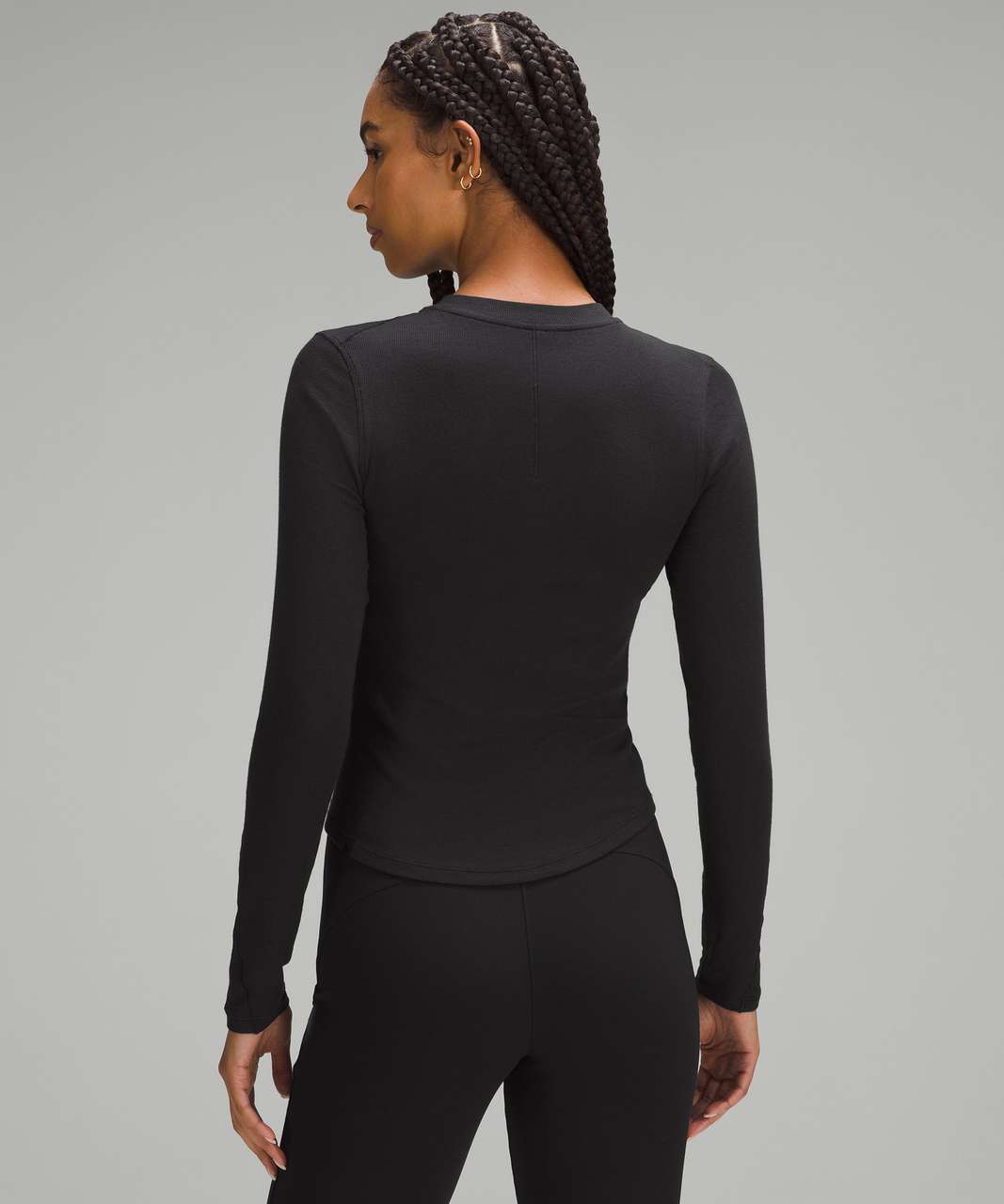 Lululemon Hold Tight Long-Sleeve Henley - Bone - lulu fanatics