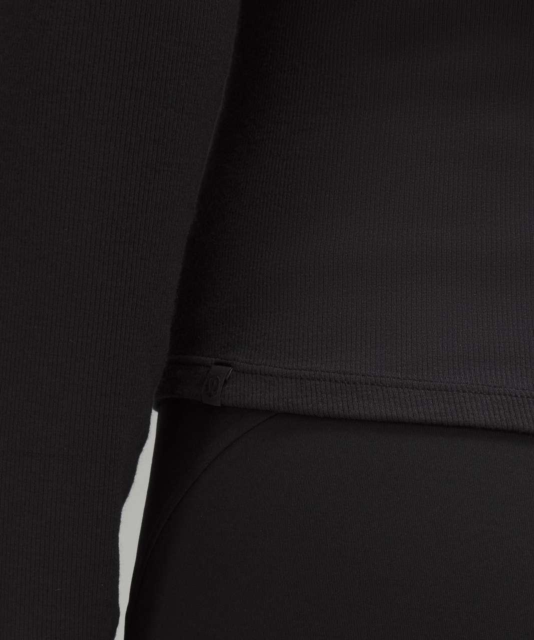 Lululemon Hold Tight Long-Sleeve Henley - Black - lulu fanatics