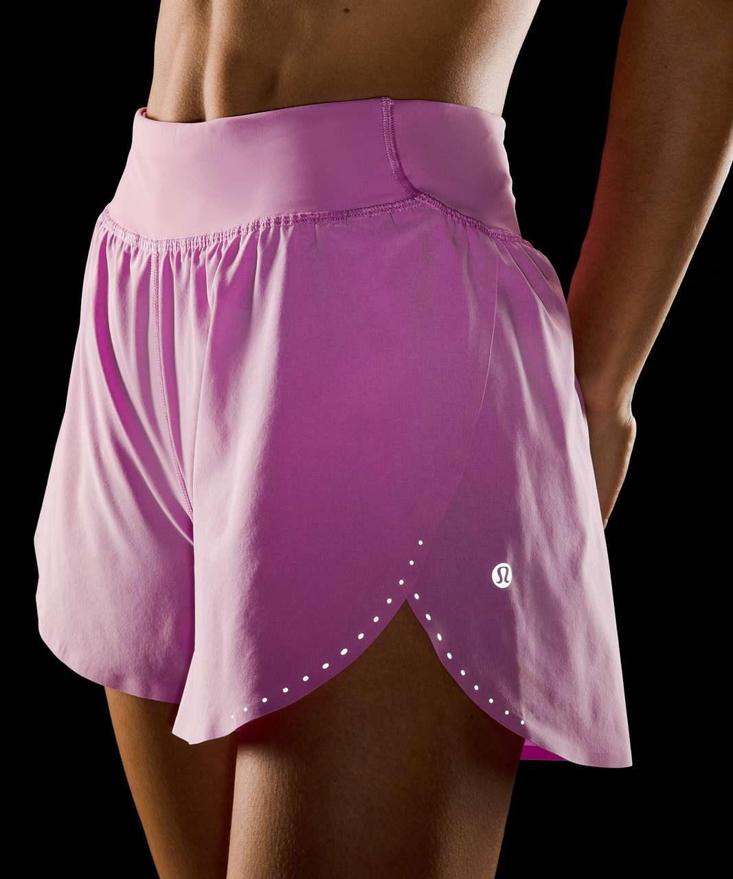 lululemon athletica Fast And Free Reflective High-rise Classic-fit Shorts  3 in Red