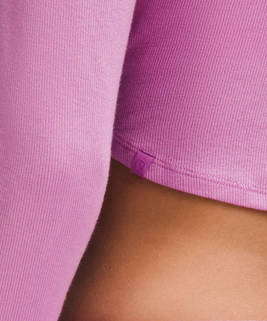 Lululemon Hold Tight Cropped Long-Sleeve Shirt - Dahlia Mauve