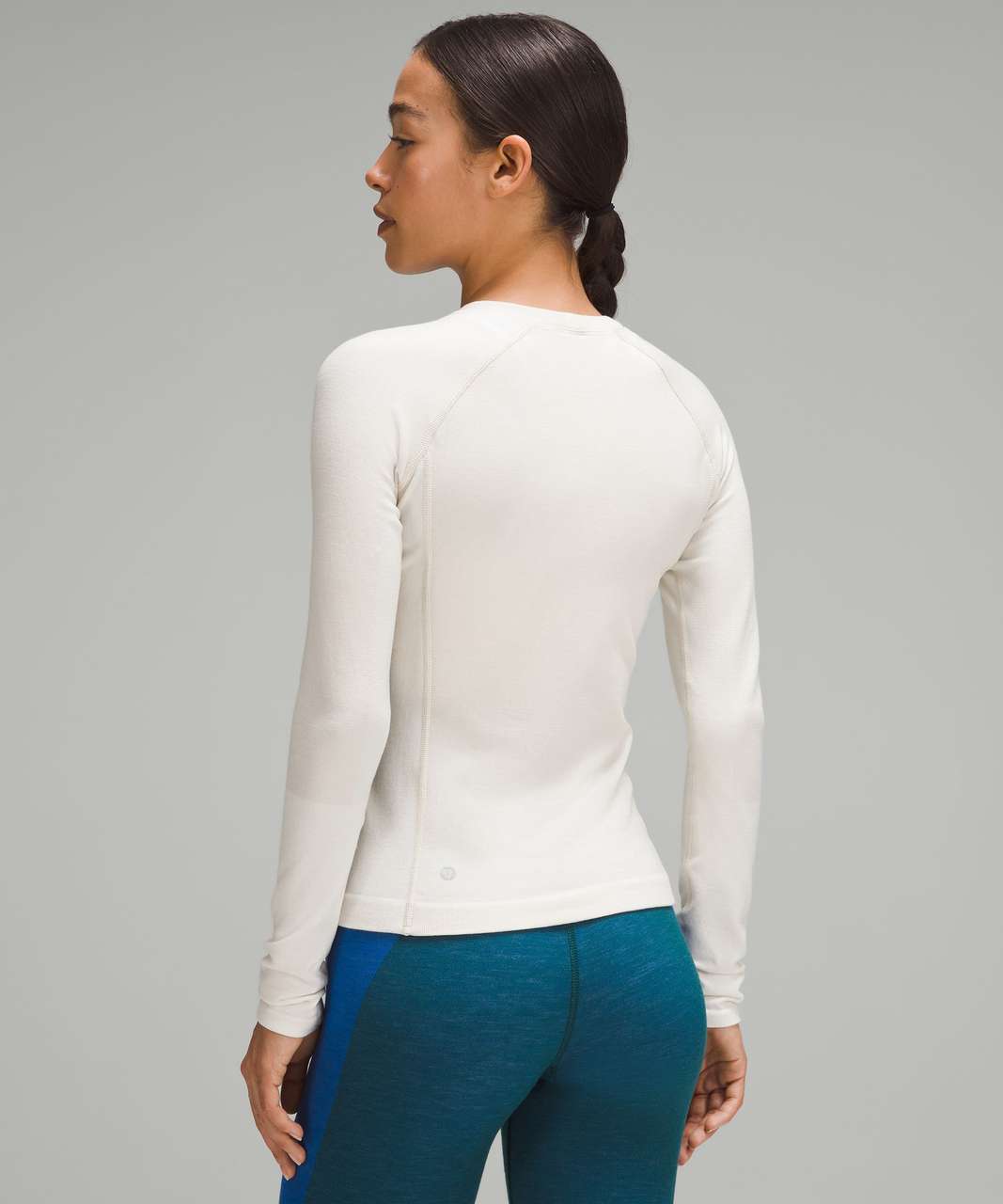 Lululemon Keep the Heat Thermal High-Rise Tight 28 *Colourblock - Natural  Ivory / Bone - lulu fanatics