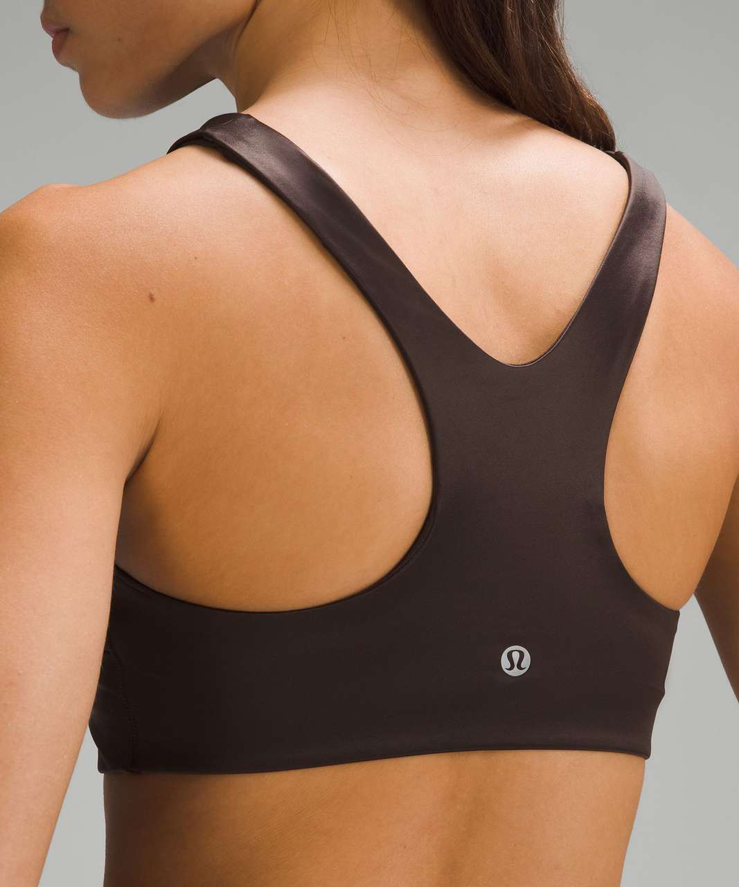 Lululemon Shine Racerback Train Bra *Medium Support, A/B Cup - Espresso