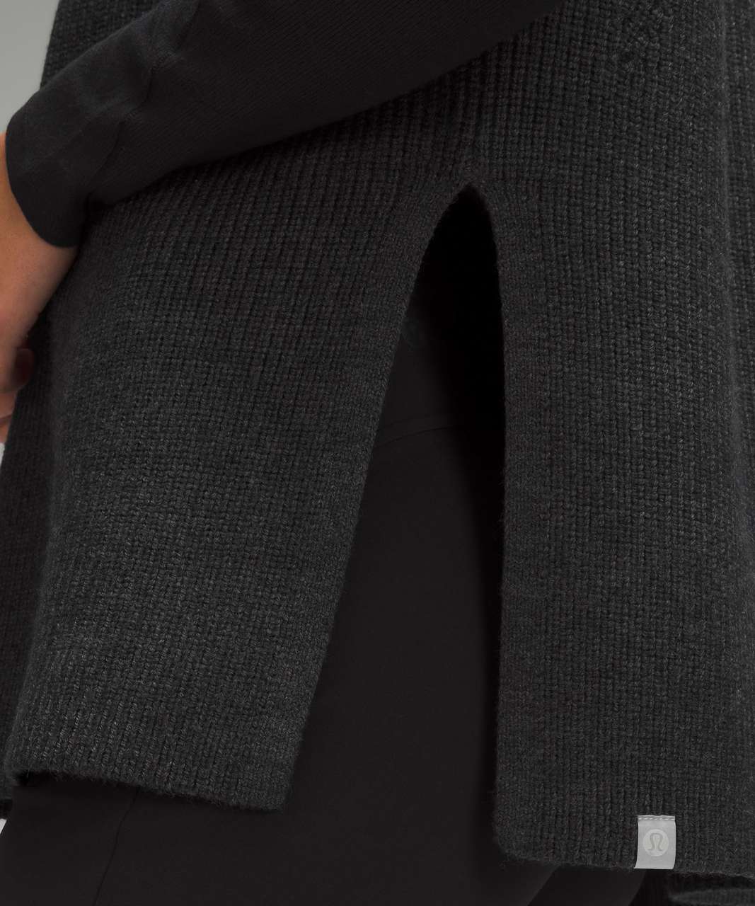 Lululemon Merino Wool-Blend Sweater Vest - Heathered Black