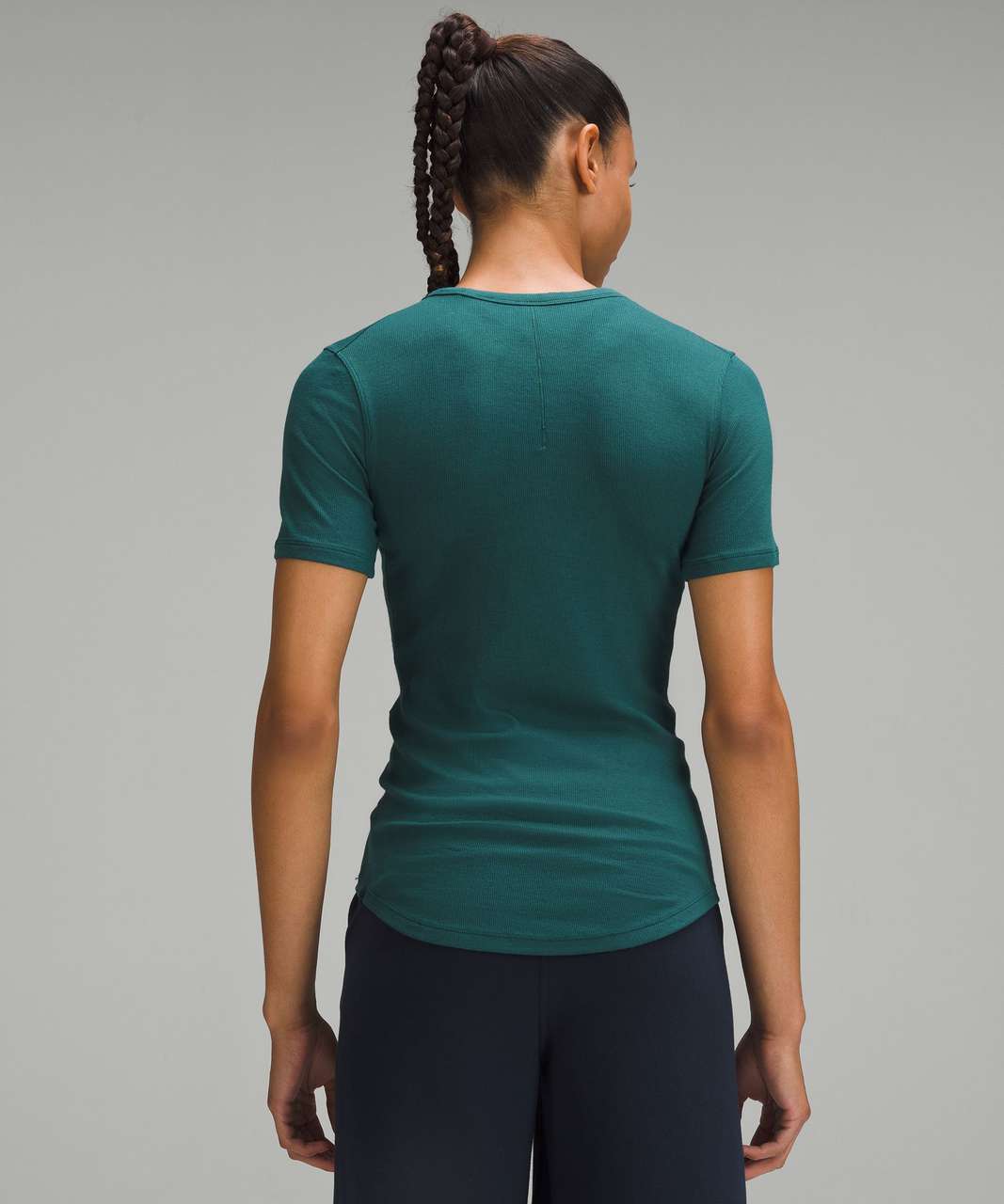 Lululemon Hold Tight Short-Sleeve Shirt - Storm Teal