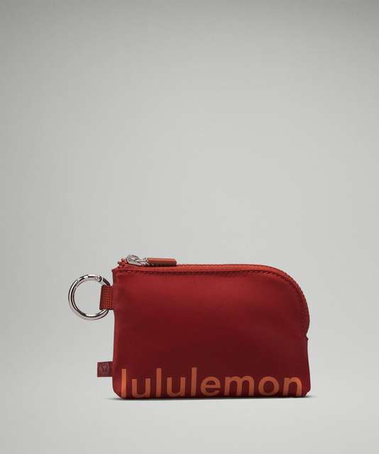 Lululemon Dual Pouch Wristlet - Black / Traverse Grey - lulu fanatics