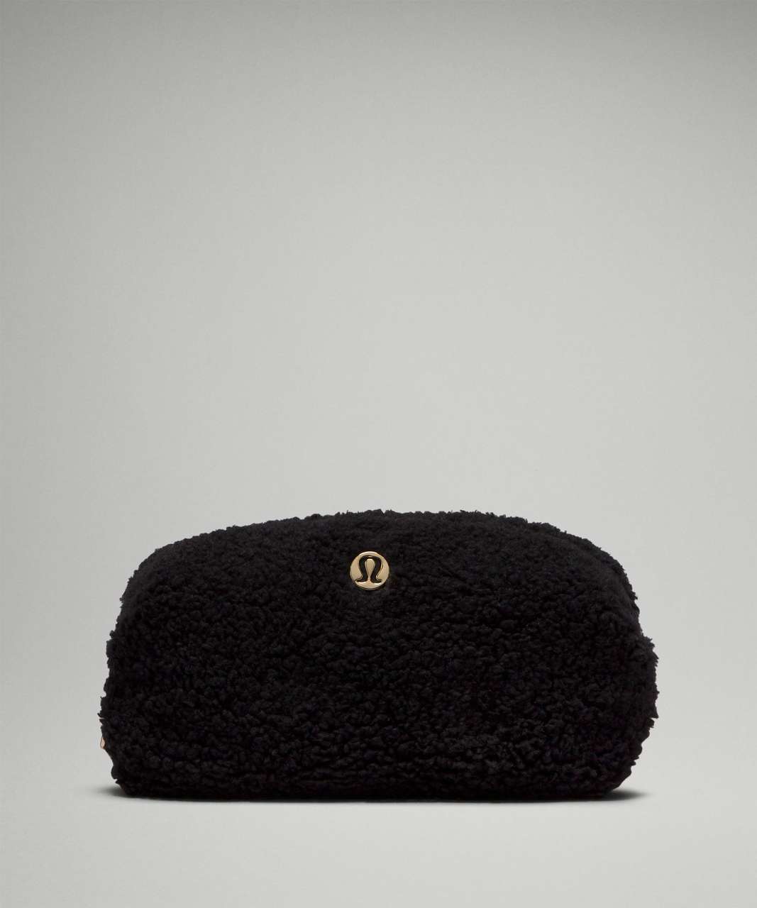 Lululemon Feeling Ready Mini Velour Pouch - Black - lulu fanatics