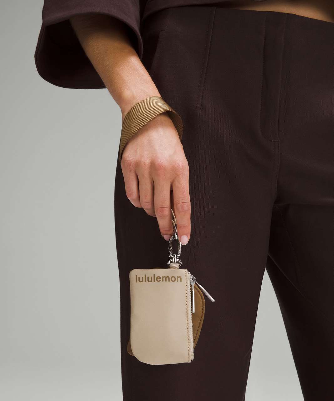 Lululemon Dual Pouch Wristlet - Allspice / Trench