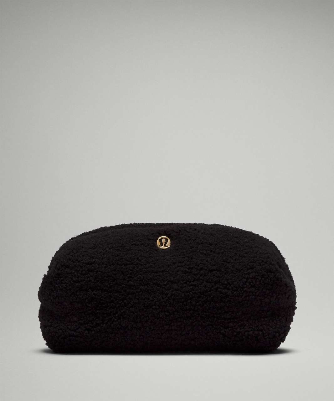 Lululemon Feeling Ready Pouch *Fleece - Black / Gold