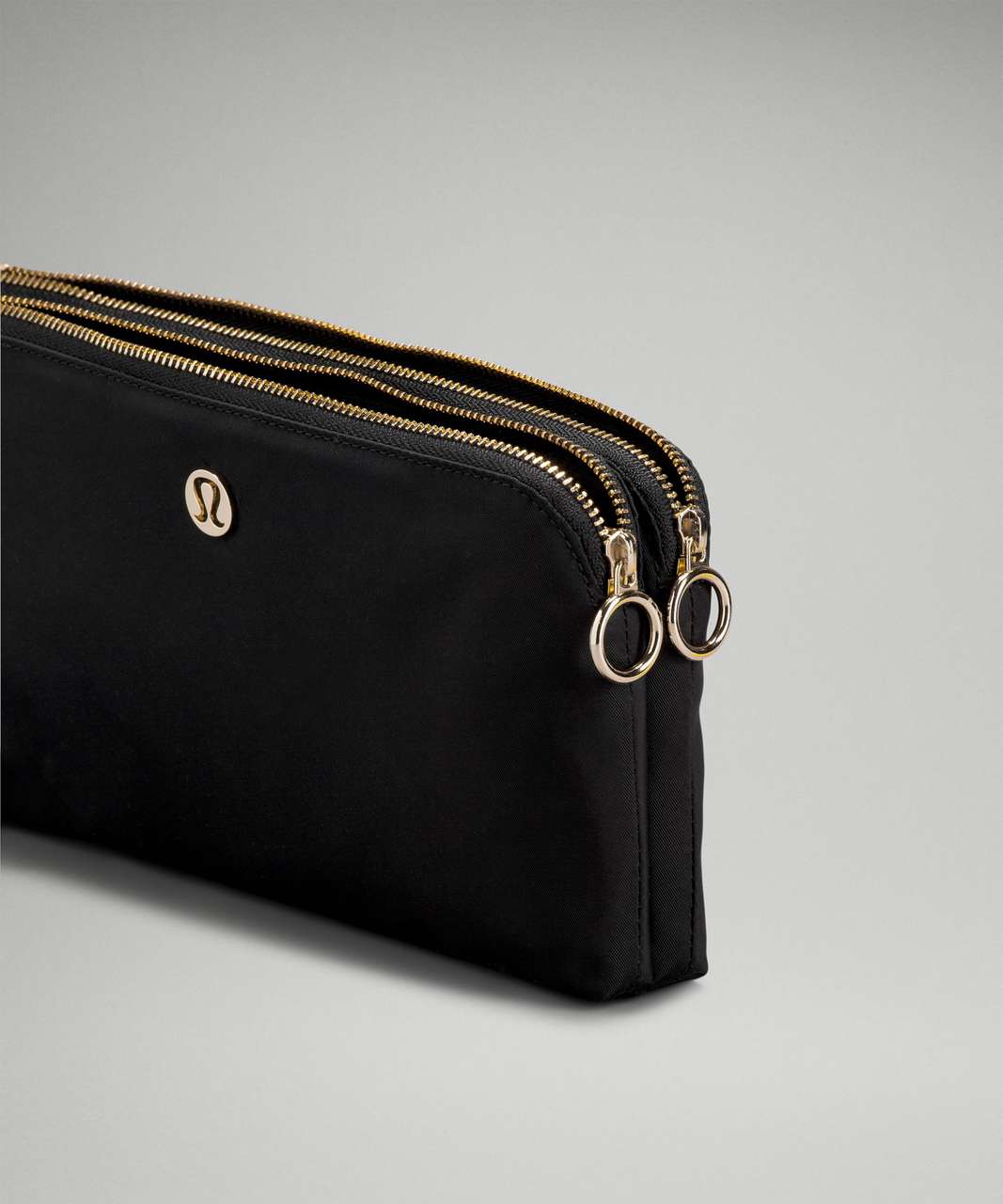 Lululemon Curved Wristlet - Black / Gold