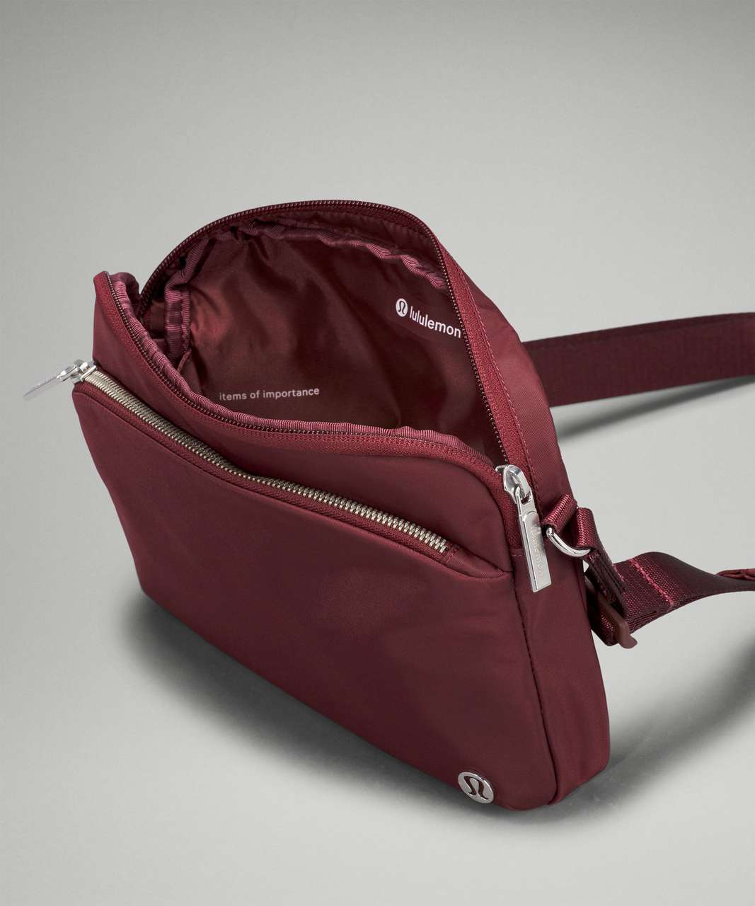 NWT Lululemon City Adventure 2.0 Backpack Maroon Wine HTF Color Burgundy  Carryon