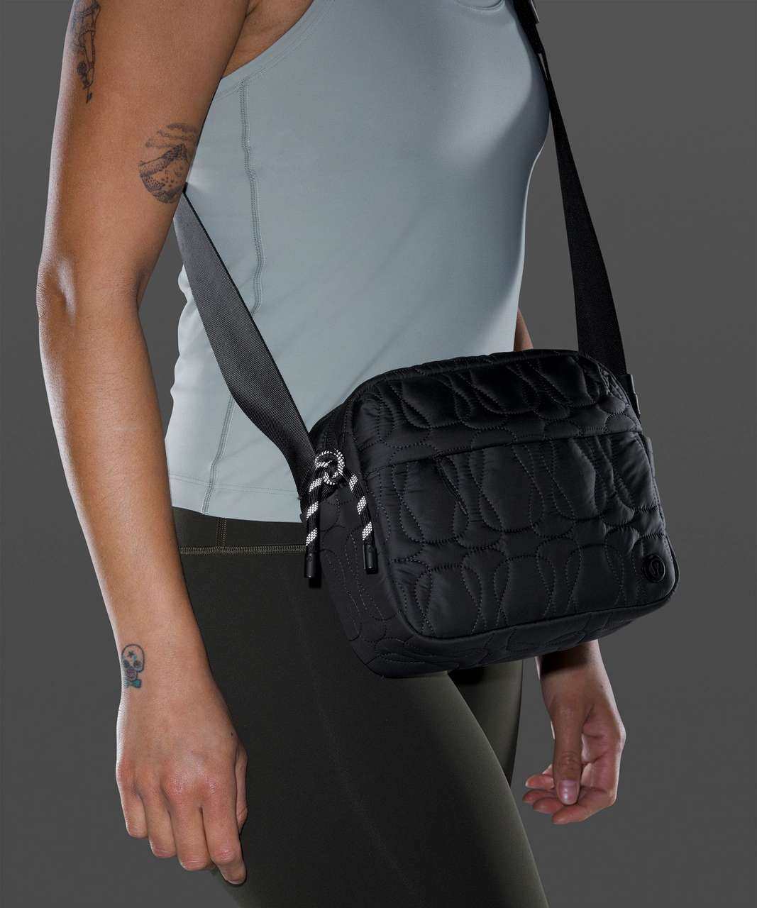 Lululemon Quilted Embrace Crossbody Bag - Black