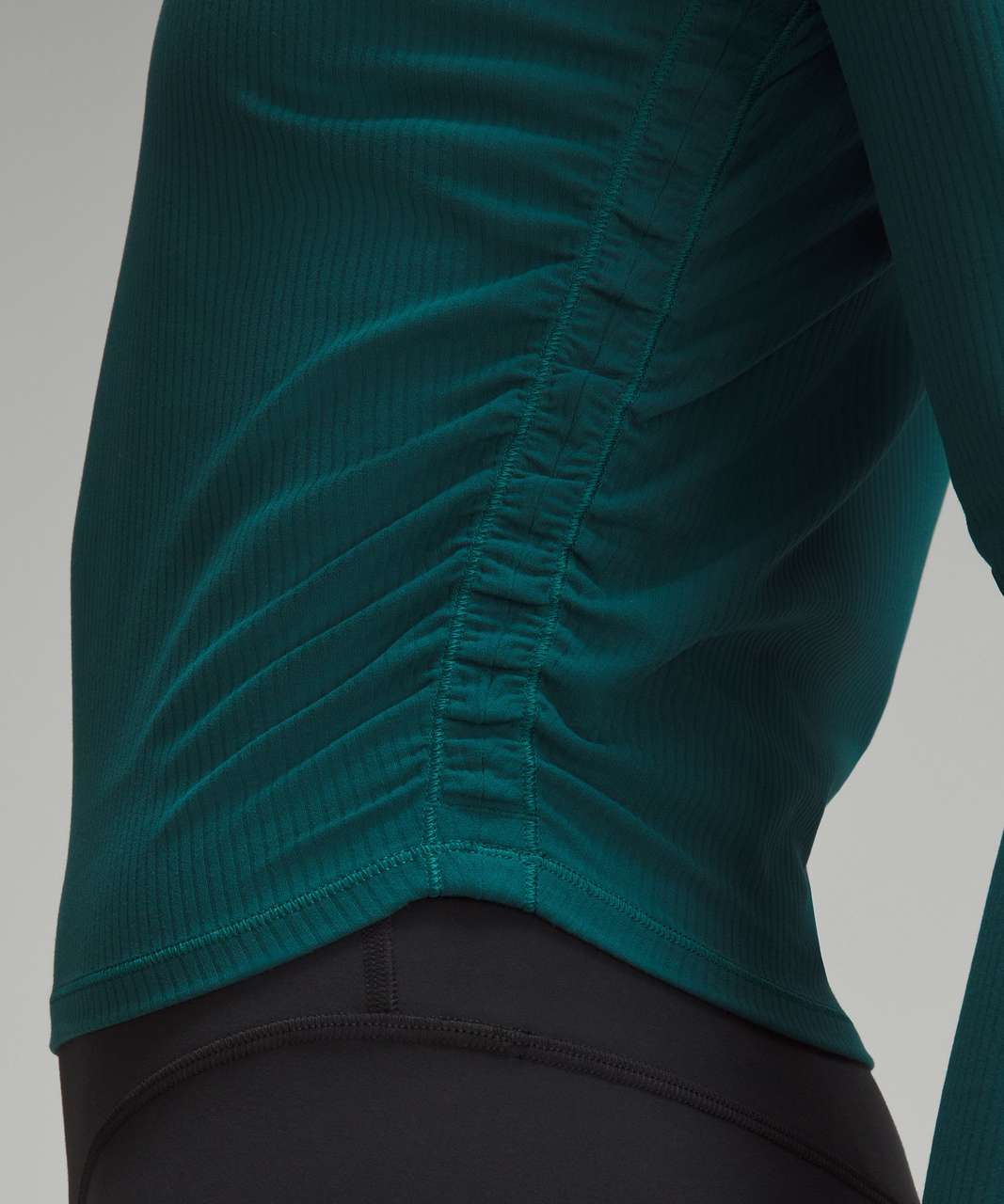 Lululemon All It Takes Ribbed Nulu Long-Sleeve Shirt - Storm Teal