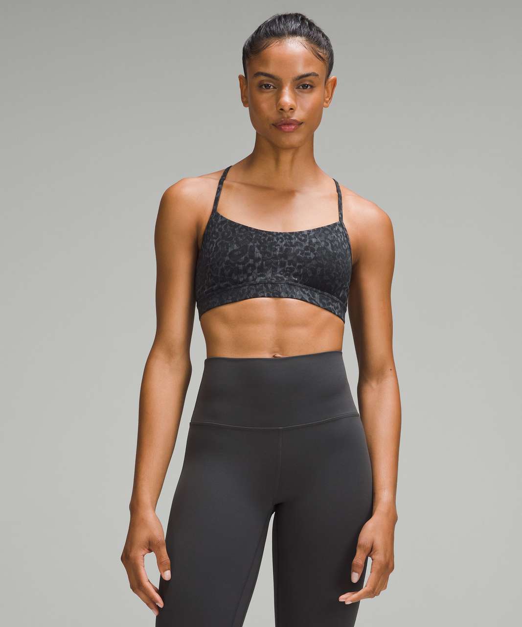 Lululemon Flow Y Bra *Nulu - Incognito Camo Multi Grey (First Release) -  lulu fanatics