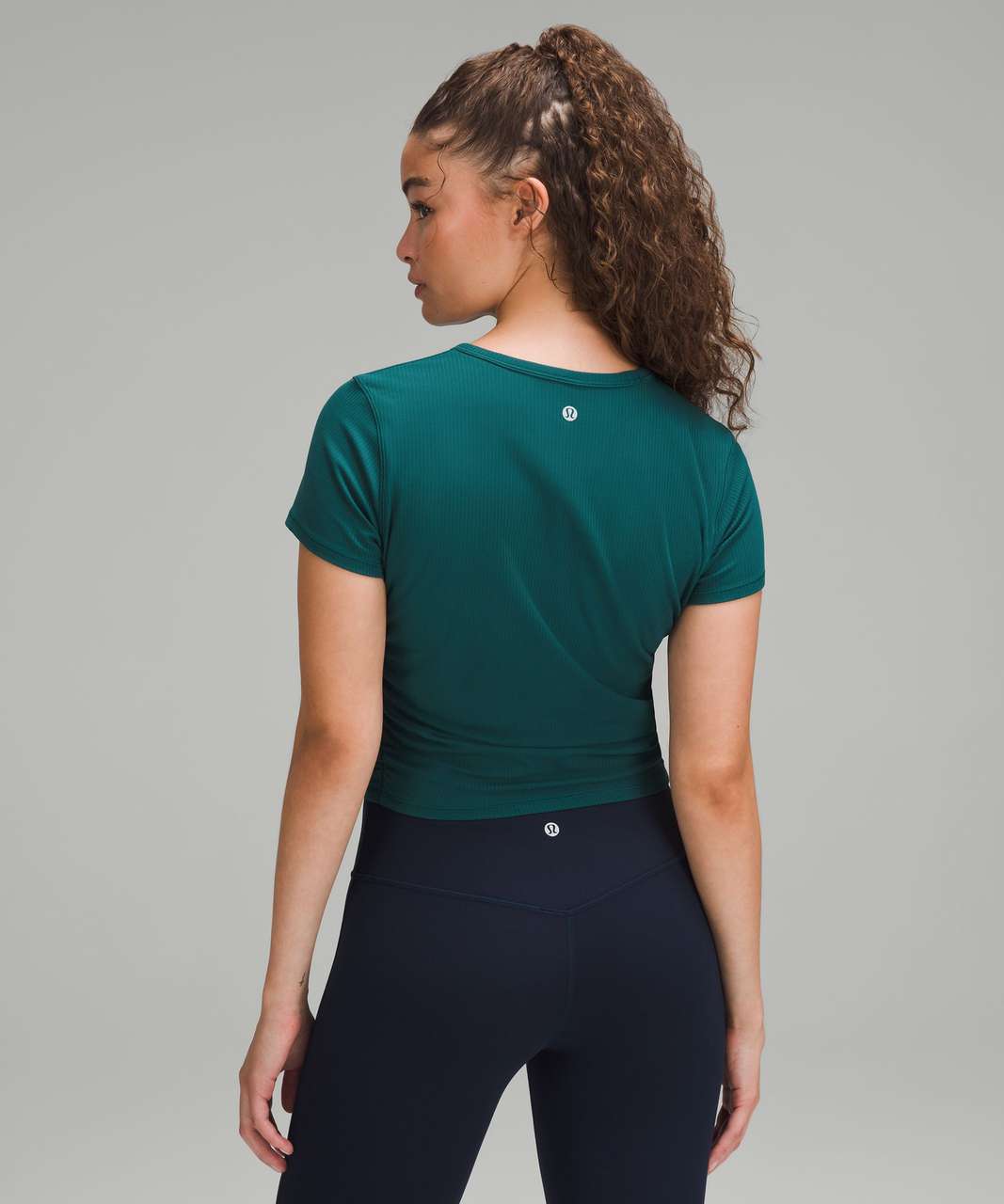 Lululemon All It Takes Ribbed Nulu T-Shirt - Storm Teal