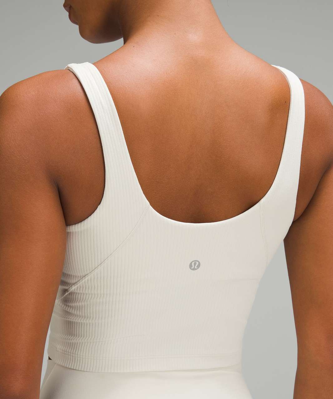 Reviewing @lululemon New Align Ribbed Henley Tank 🫶🏻 it will be