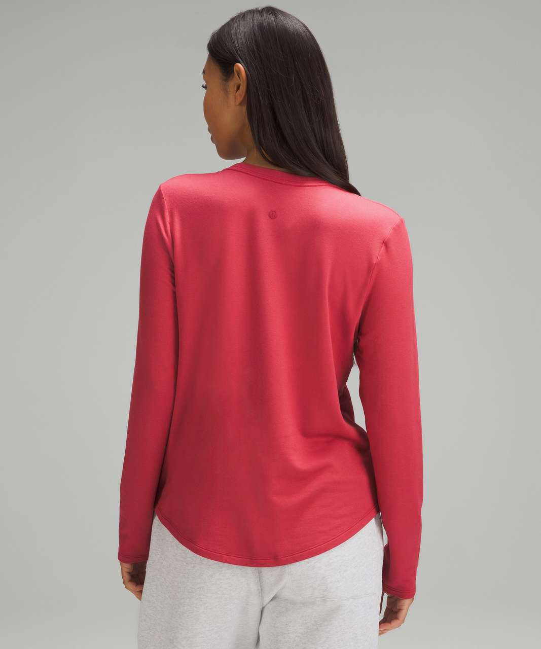Lululemon Love Modal Fleece Long-Sleeve Shirt - Vintage Rose