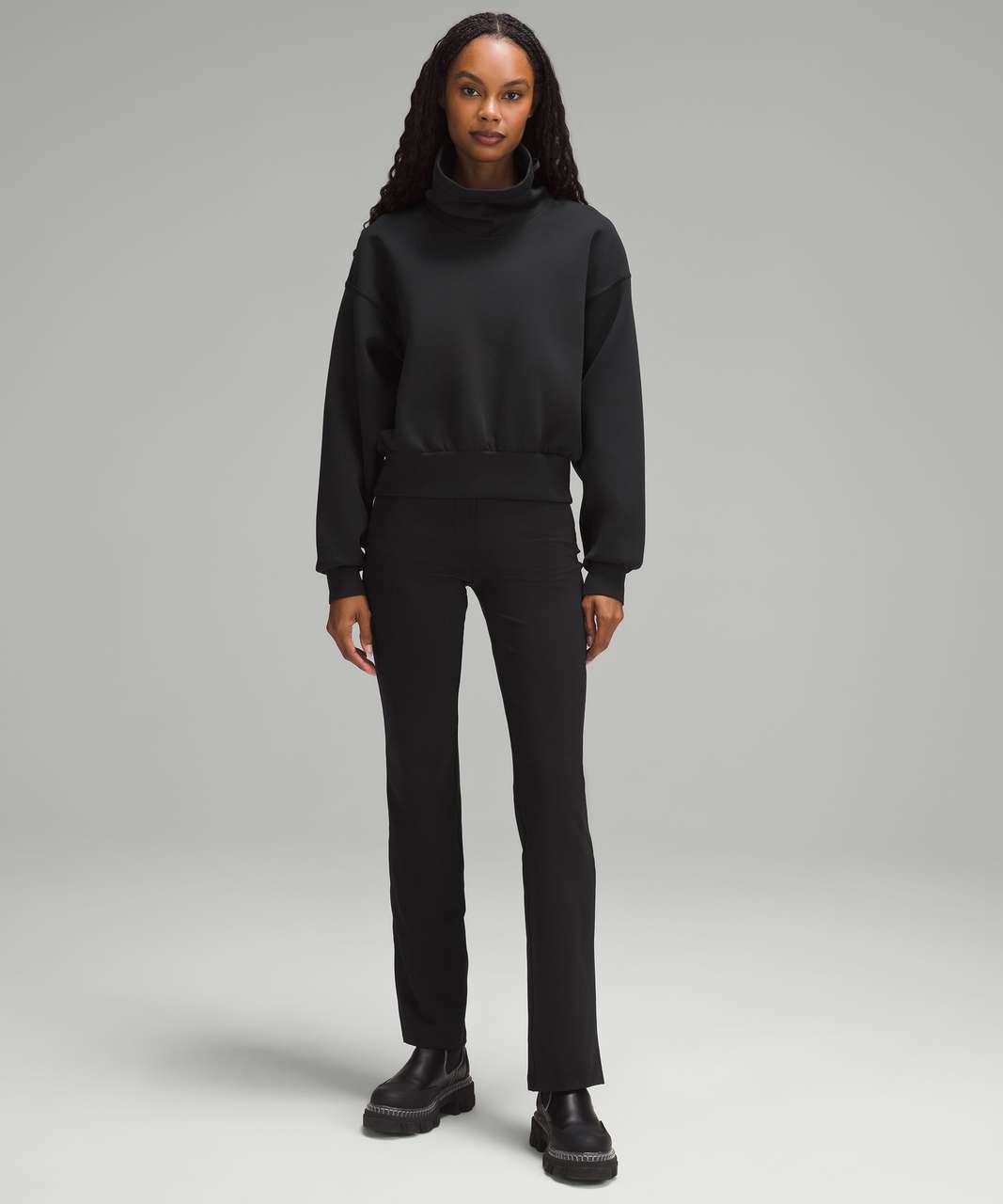 Lululemon Full Flourish Pullover - Black