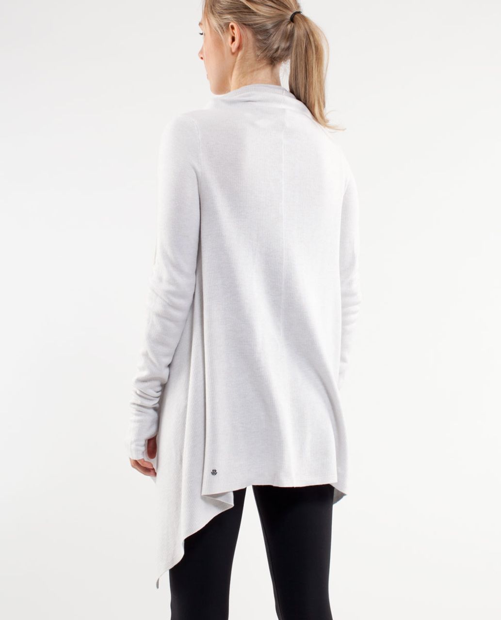 Lululemon Reflection Wrap - Heathered White /  Silver Spoon