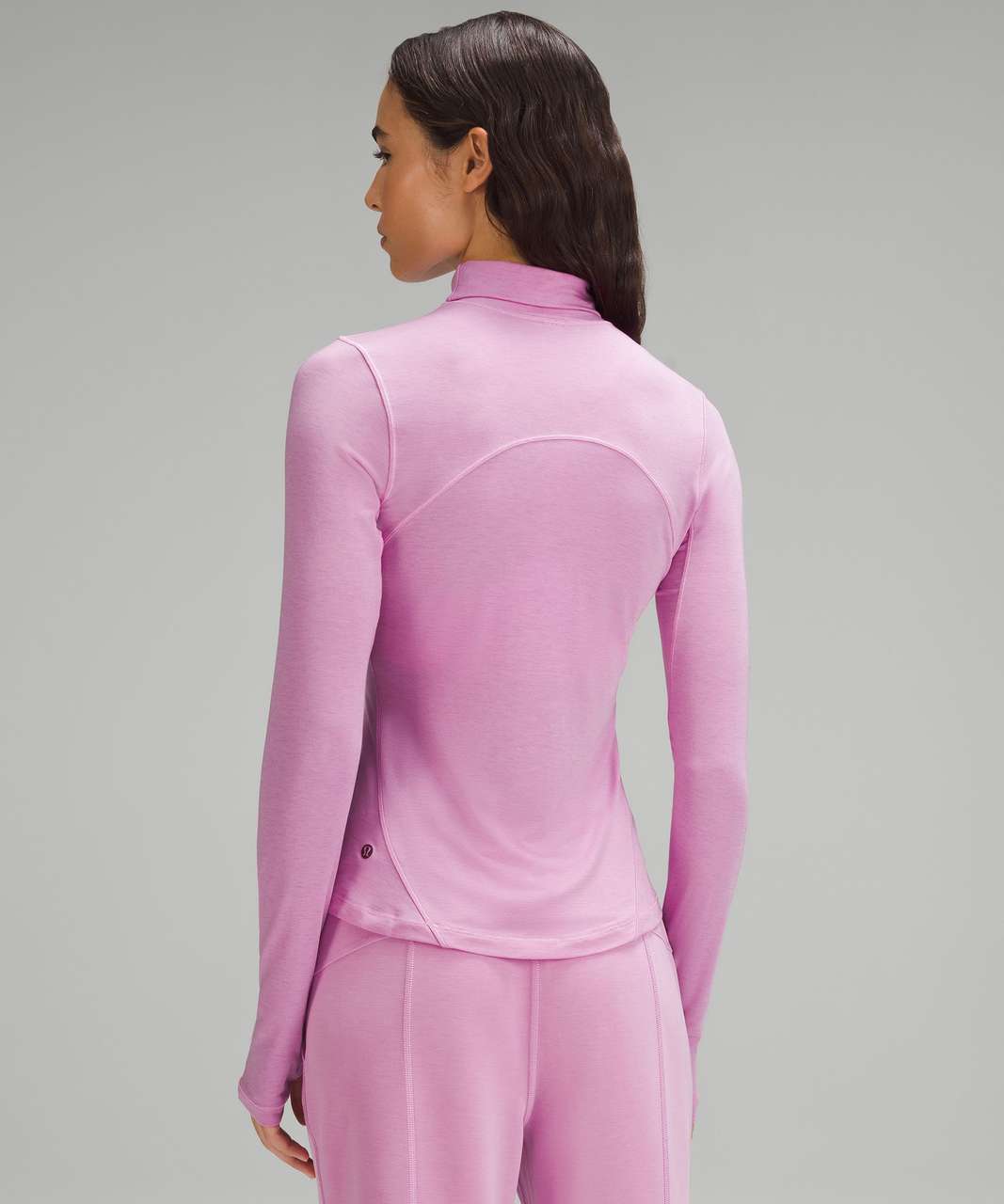 Lululemon Long-Sleeve Jersey Turtleneck - Dahlia Mauve