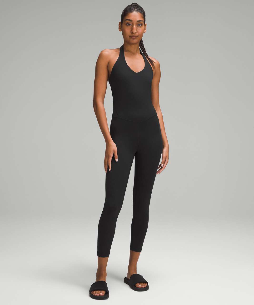 Lululemon Align Bodysuit 4 - Black - lulu fanatics