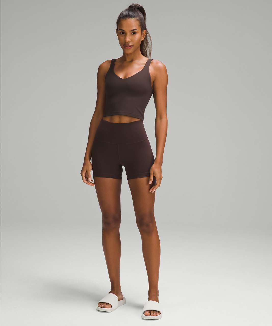 Lululemon Ribbed Contoured Unitard 6 - Java - lulu fanatics