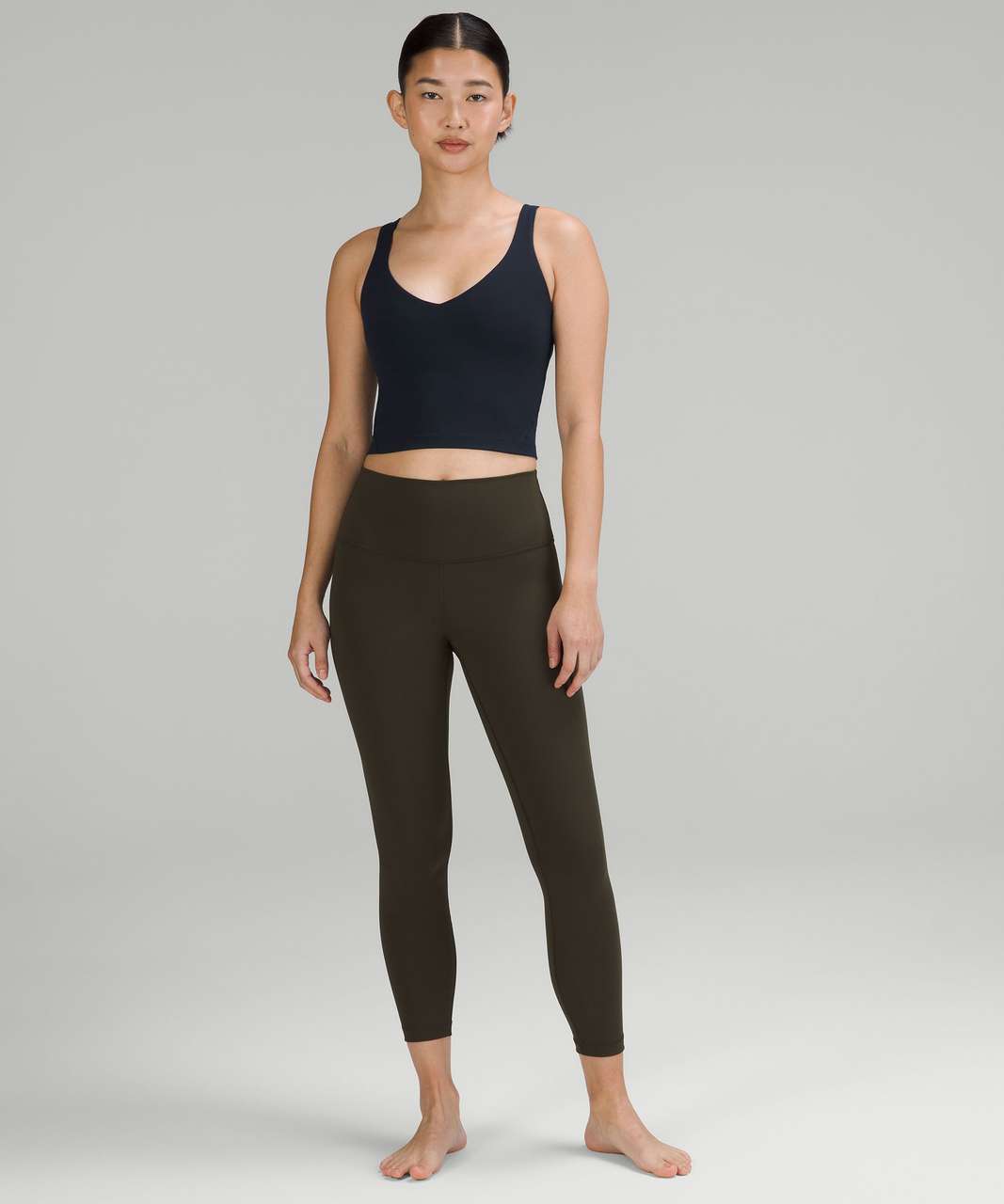 NWT Lululemon Align Tank Top Diamond Dye Lunar Rock True Navy size