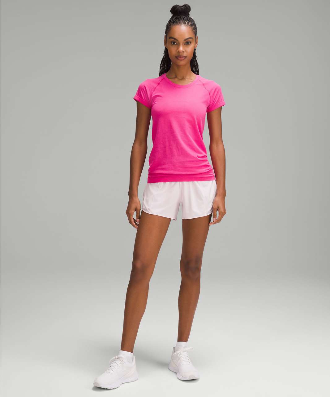 Lululemon Swiftly Tech Short-Sleeve Shirt 2.0 - Sonic Pink / Sonic Pink