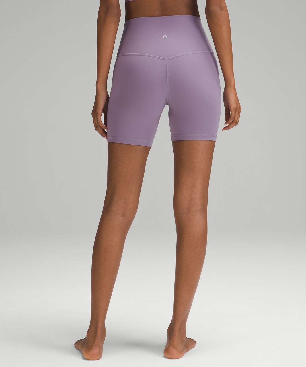 Lululemon athletica Luluemon Align™ Ribbed High-Rise Short 6 *Shine, Women's Shorts