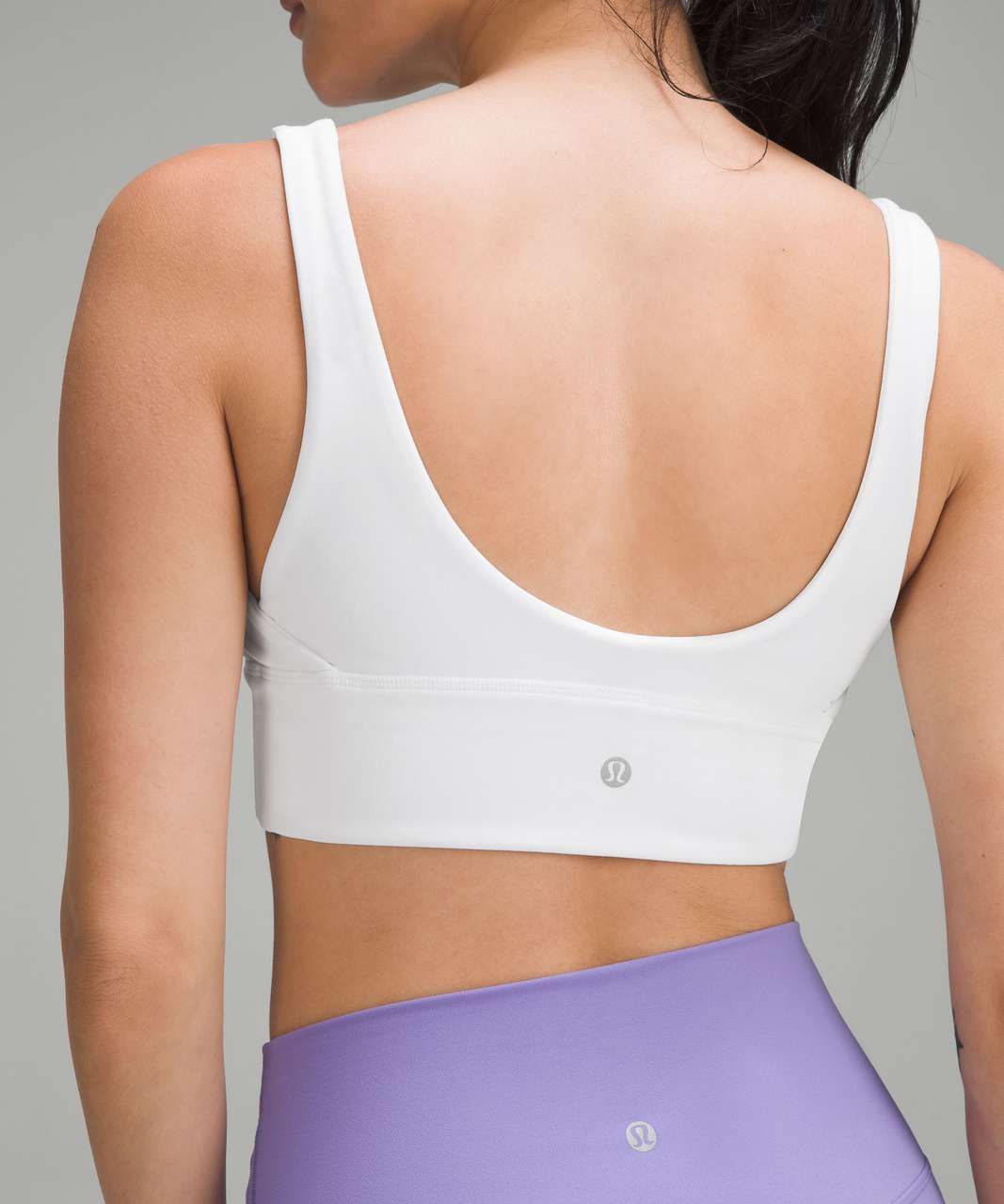 lululemon Align™ Bra with Cups *Light Support, A/B Cup, Silver Blue/White  Opal