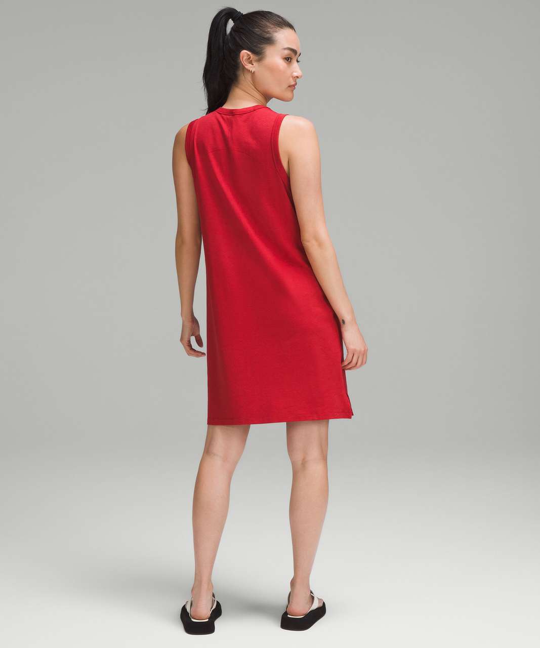 Lululemon Classic-Fit Cotton-Blend Dress - College Crimson