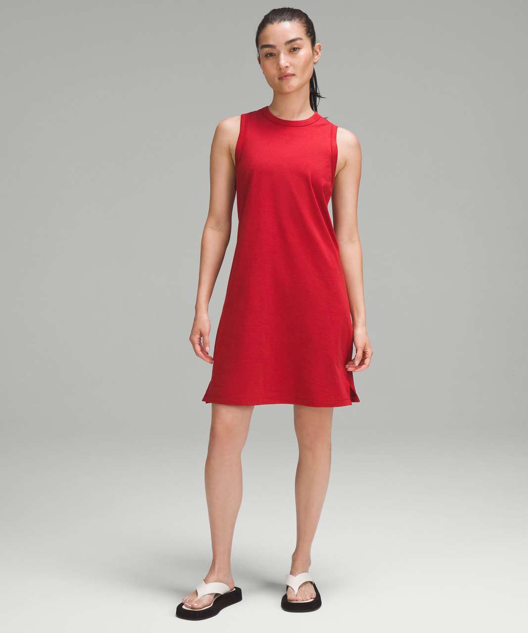 Lululemon Classic-Fit Cotton-Blend Dress - College Crimson