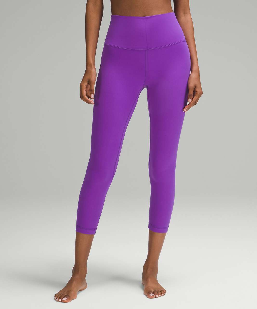 Lululemon dark purple cropped wide-leg leggings size 4 - $35 - From Haley