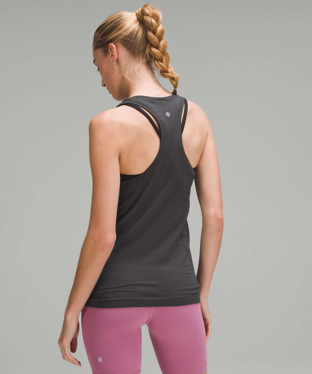 Lululemon Swiftly Tech Racerback Tank Top 2.0 - Graphite Grey / Graphite Grey