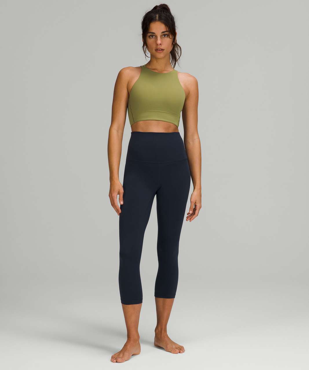 Lululemon Align Crop *21 - True Navy - lulu fanatics