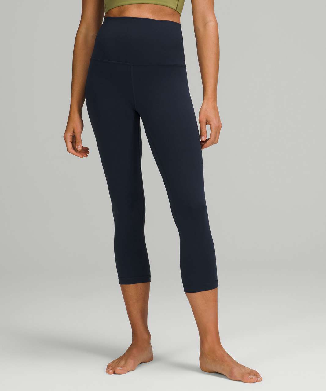 Lululemon Align Super-High-Rise Crop 21" - True Navy