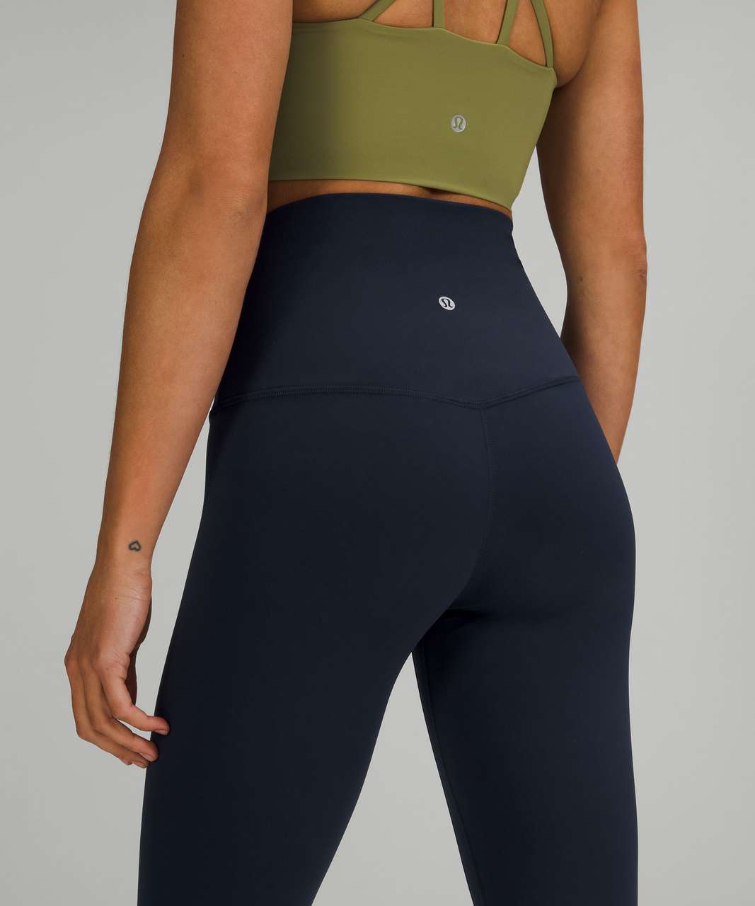 LULULEMON NAVY ALIGN 2 HIGH-RISE WAIST FANATICS NULU SOFT YOGA