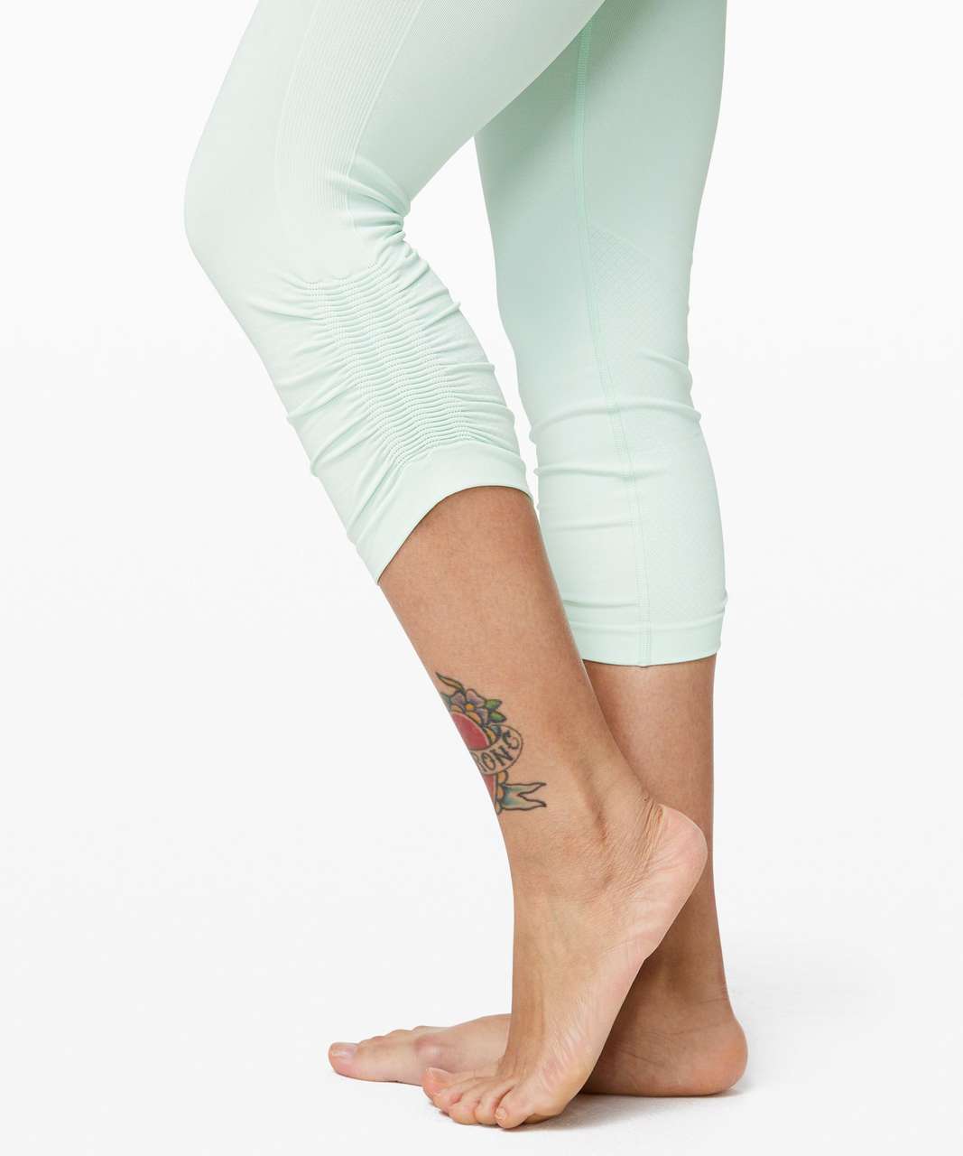 Lululemon Ebb to Street Crop 21" - Polar Ice