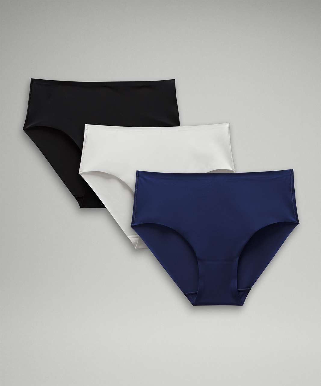 Lululemon InvisiWear High-Rise Bikini Underwear *3 Pack - Black / Night Sea  / Vapor - lulu fanatics