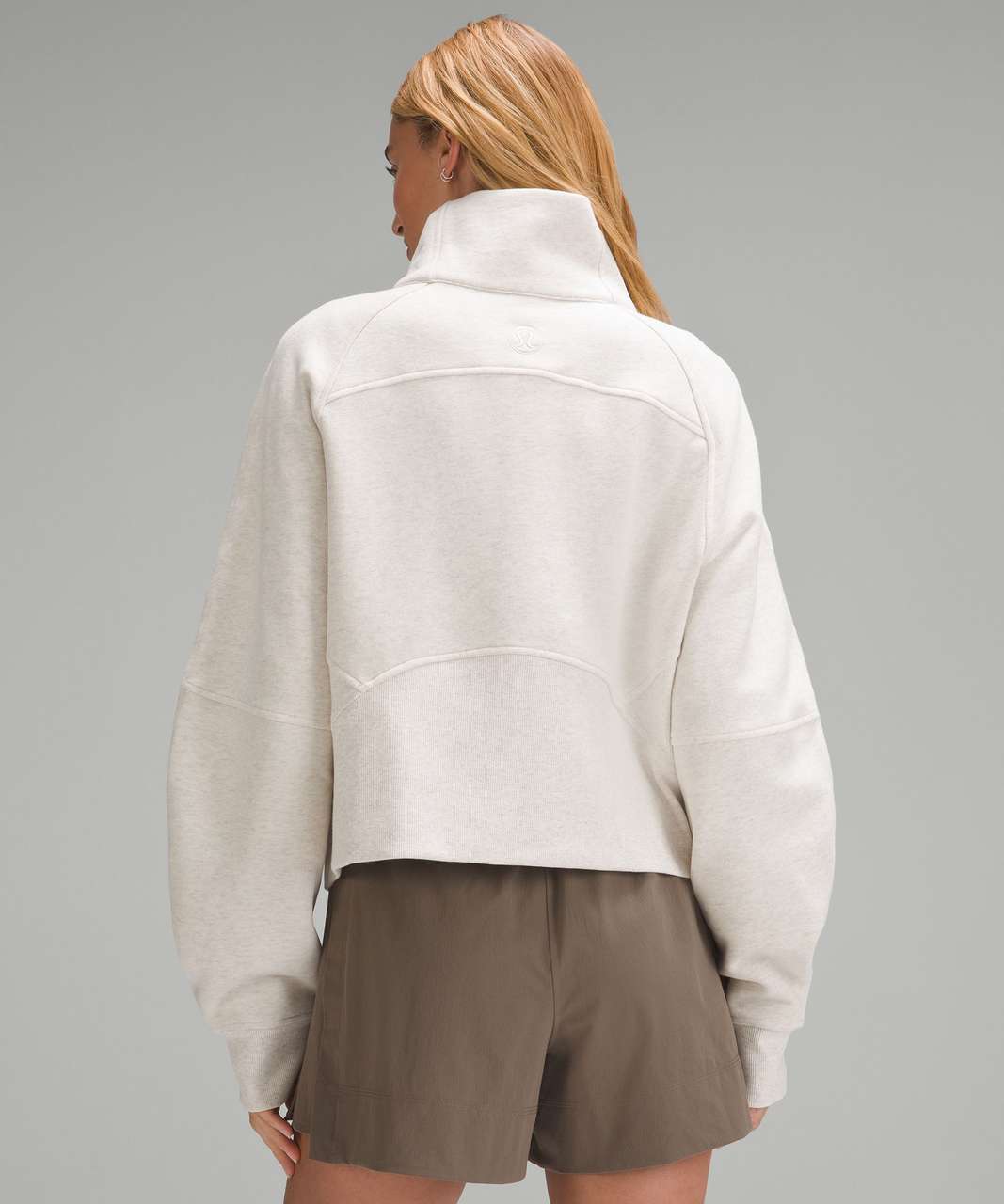 Lululemon Scuba Oversized Funnel-Neck Half Zip - Heathered Lululemon Scuba Oversized Funnel-Neck Half Zip - Heathered