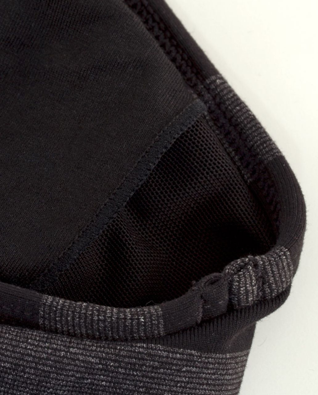 Lululemon Power Y Tank - Black Black Micro Macro Stripe