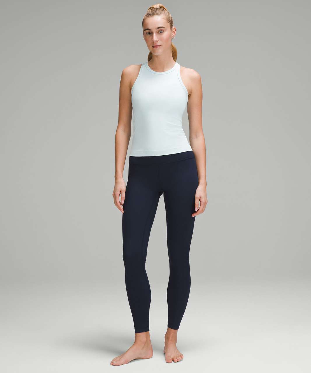 Lululemon Align Waist-Length Racerback Tank Top - Sheer Blue