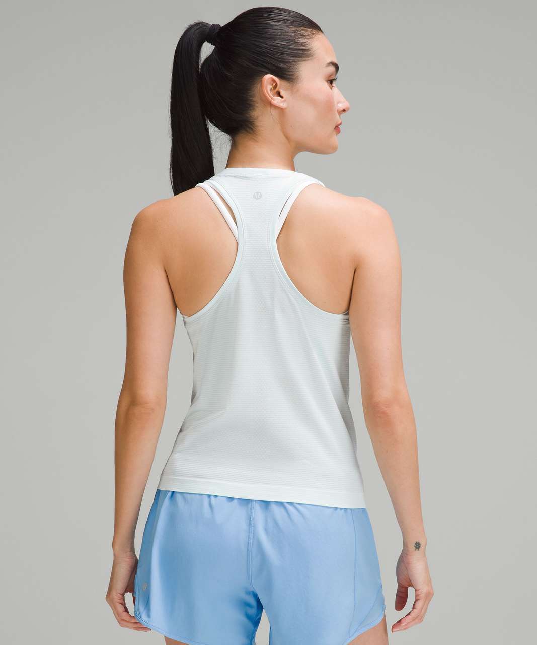 Lululemon Swiftly Tech Racerback Tank Top 2.0 *Race Length - Sheer Blue / Sheer Blue