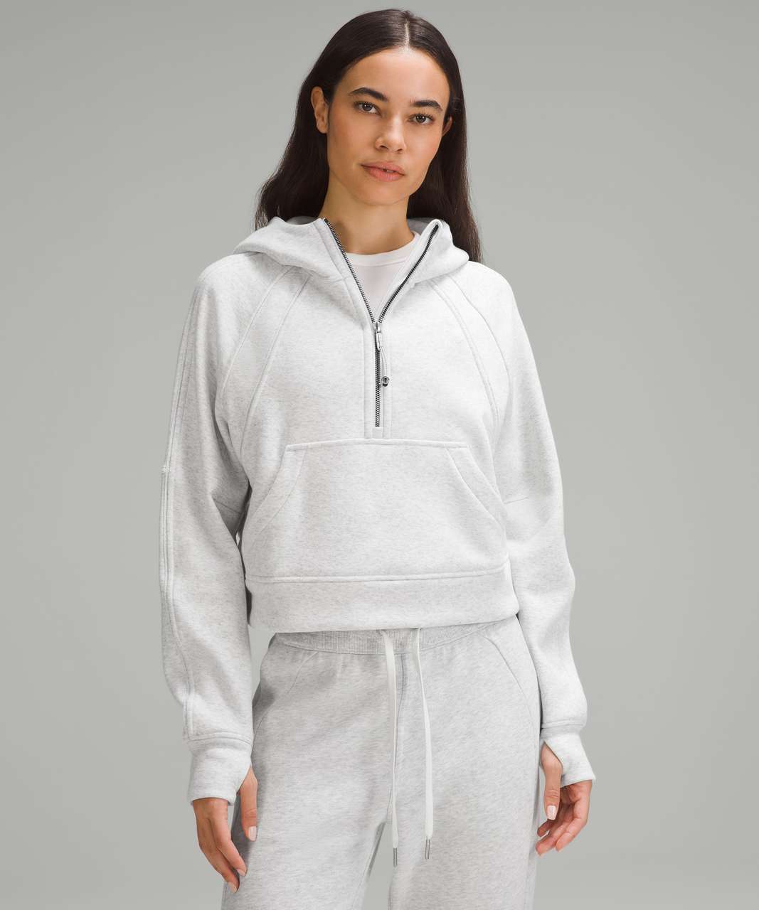Lululemon Scuba Oversized Half-Zip Hoodie *Plush - Heathered Lululemon Scuba Oversized Half-Zip Hoodie *Plush - Heathered