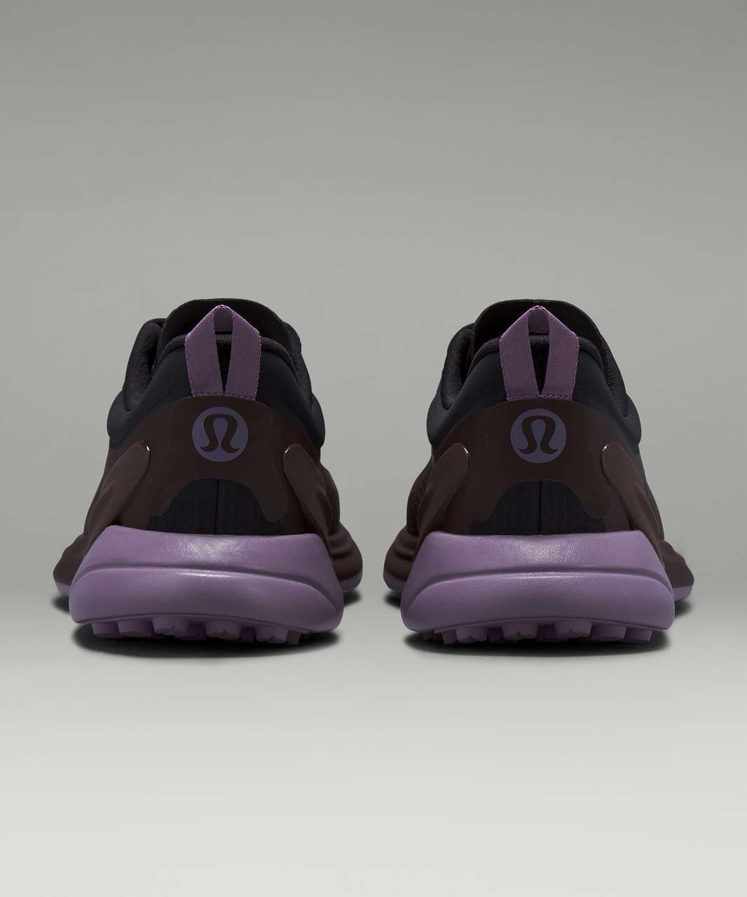Lululemon Blissfeel Trail Womens Running Shoe - Black / Espresso / Purple Ash